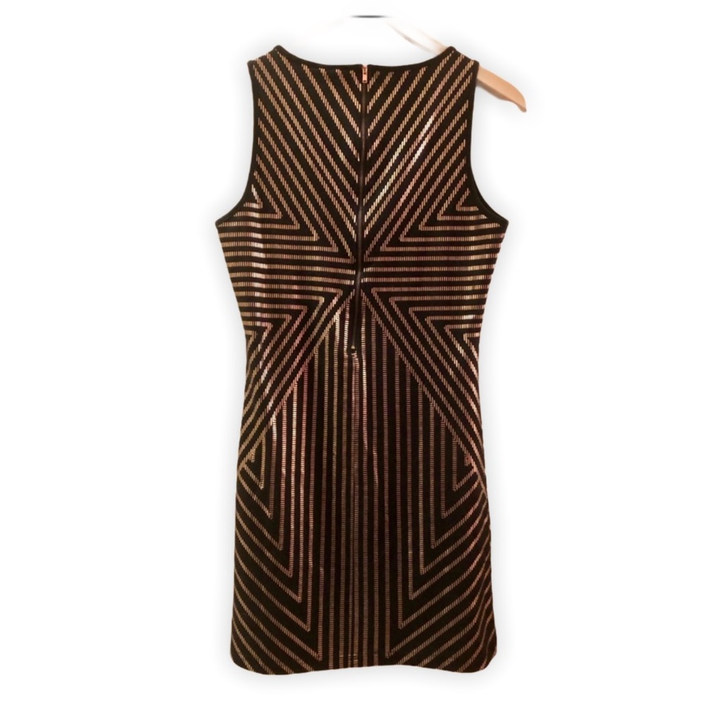 🎉HP🎉 [Mink Pink] Black & Rose Gold Dress - Picture 6 of 8